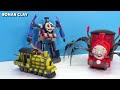 Making Choo Choo Charles 🚂 Monster Train Spider with Clay ► Roman Clay