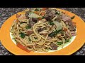 Easy and Delicious Pancit Guisado or Stir Fried Noodles