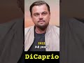 Leonardo DiCaprio Then VS Now #thenandnow #thenvsnow #celebrity #tiktok #dicapapiro