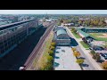 South Bend Indiana Cinematic Drone Footage Fall 2022