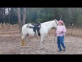 Collin's first time on horseback 12-07-2014