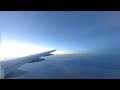 VR 180° Flight: Plane Ride to Los Angeles with Airplane Cabin White Noise (4K) 30 Minutes to Relax