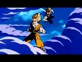 super saiyan 2 goku vs majin vegeta