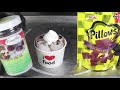 Pillows Chocolate ice cream rolls Fried ice cream - kem cuộn Pillows Oishi