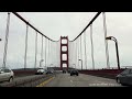 San Francisco Golden Gate Bridge Walking tour and driving, 2024 🇺🇸 California, Travel Guide, 4K HDR