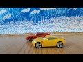 Cruz and McQueen race on Fireball beach | Cars 3 Stopmotion