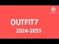 Outfit7 logo 2024-2033