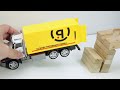 Marble Run Race ☆ HABA Slope, Dump Truck & Concrete Mixer Truck #15