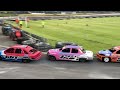 National saloon stockcar Scottish championship @ Cowdenbeath Racewall 8/6/24