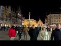 Munich, Germany in 4K HDR - Night Walking Tour in City Center during busy Weekend | iPhone 15 Pro