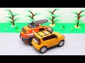 Full Transformers Stop motion - Optimus Prime, Bumblebee, Tobot Robot & Lego Robbery Car Toys