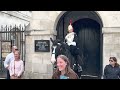 RUDE Tourists Try to Startle King's Guard