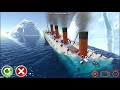 RMS Aquitania hits the iceberg - Ship Handling Simulator - Ship Mooring 3D