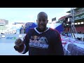 Hockey Players try Red Bull Crashed Ice Track for the first time WITHOUT Practice!