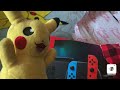 Christmas video:Pikachu and Jibanyan’s Nintendo Switch🎮