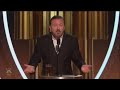 Ricky Gervais’s joke on Leonardo DiCaprio