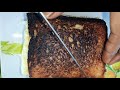 How to make the best Breakfast Toast.|| Real life kitchen and Original sound.