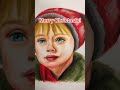 Drawing Kevin McCallister from Home Alone 🎅 #shorts | JelloLuck