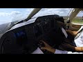 Landing and Takeoff KCVK - Beech Premier 1A Jet