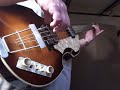 Hofner bass demo