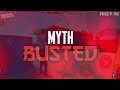 Top 15 Mythbusters in FREEFIRE Battleground | FREEFIRE Myths #232