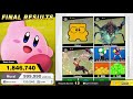 Super Smash Bros Ultimate - Marx Final Boss 9.9 Intensity Kirby Classic Mode