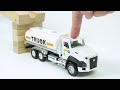 Marble Run Race ☆ HABA Slope, Dump Truck & Concrete Mixer Truck #18