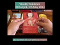 ✨Weekly guidance ✨29th April- 5th May 2024