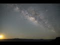 Timelapse of Milky Way core rising
