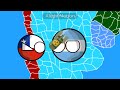 Argentina 🇦🇷 y chile 🇨🇱 está en un vídeo 📷 horizontal 👉 (Countryballs) Sr.Colomballs 🤓☝️