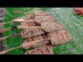 Yummy HALAL BBQ Shop | Grilled beef and Chicken | Thailand Street Food