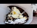 생크림 듬뿍 오레오 누텔라 와플,아이스크림 와플 - 대학로/Oreo Nutella Cream Waffle,Oreo Ice Cream Waffle /korean street food