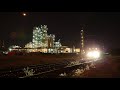 Altona Oil Refinery at night
