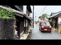 Japan Nara Rain Walk in 4K | Serene Stroll Through Nara City