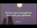 Ariana Grande & Social House - boyfriend (Lyrics)