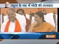 Watch Modi's fiery attack on Rahul, Sonia in Amethi Live on India TV