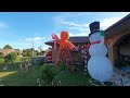 Christmas Display New addition Giant Gingerbread Man - 2023 Day Walk Through