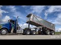 Kenworth T800 with 24 East end dump