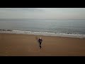 Great Yarmouth coastal erosion drone 4k