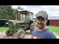 Abandoned John Deere 5010 gets a bath and a working starter!