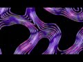 Glowing Neon Abstract Wave Pattern VJ Loop