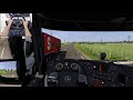 Van stops on railway tracks - Euro Truck Simulator 2 | Logitech g29 gameplay