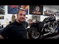 Hooking up a brembo RCS19 front master and brake switch, M8 softail Kruesi Vlog #77
