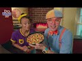 Blippi And Meekah Pizza Brunch Date | Food & Fun Play | Kids TV Show | Educational Videos for Kids