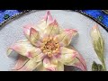 Try this flower using Hardened wallputty/wallputty craft ideas/claycrafts/putty work