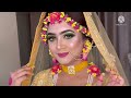 Holud Bridal Makeup Tutorial | Nadia’s Makeover