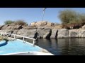 Small motor boat cruise on the Nile in Aswan, Egypt