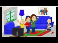 Classic Caillou Beats Up Alexandra/Grounded