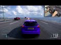 TRAFFIC | FORD FOCUS RS 2017 | Forza Horizon 5 | Steering Wheel Gameplay
