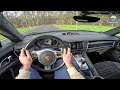 2013 Porsche Panamera GTS 4.8 V8 *AMAZING SOUND* POV Test Drive